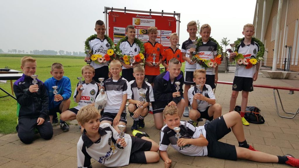 alle winnaars Pupillen jongens 13 Mei in Akkrum
